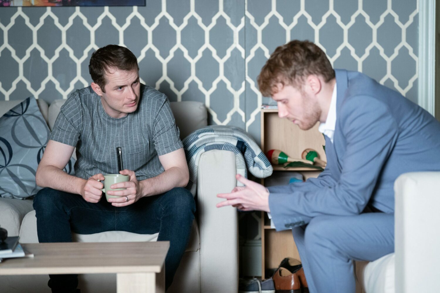 EastEnders' Ben and Jay are having a difficult conversation together