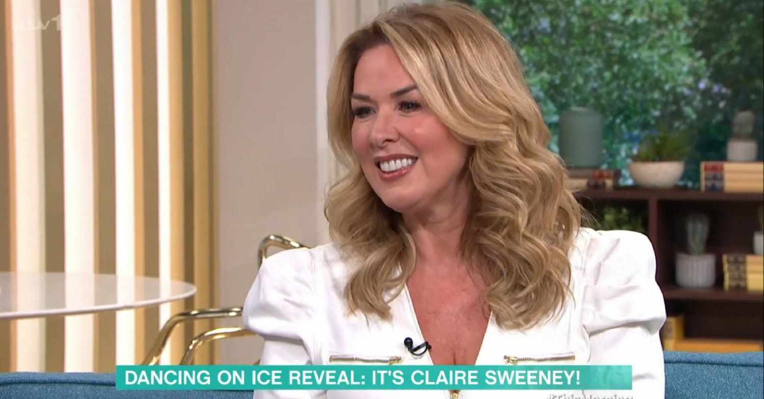 Claire Sweeney on This Morning