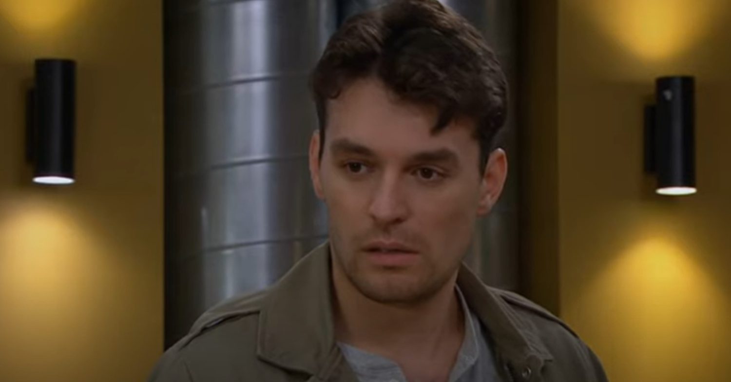 Emmerdale's Mack is serious in The Hide