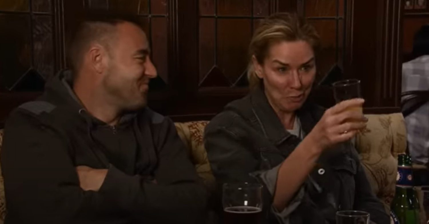 Coronation Street's Tyrone and Cassie are in the Rovers together