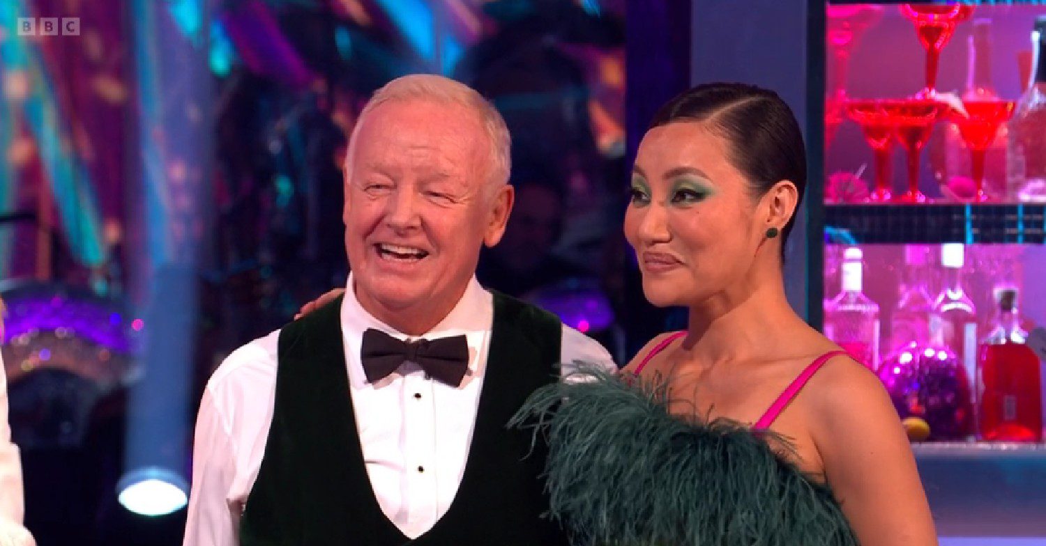 Les Dennis and Nancy Xu on Strictly