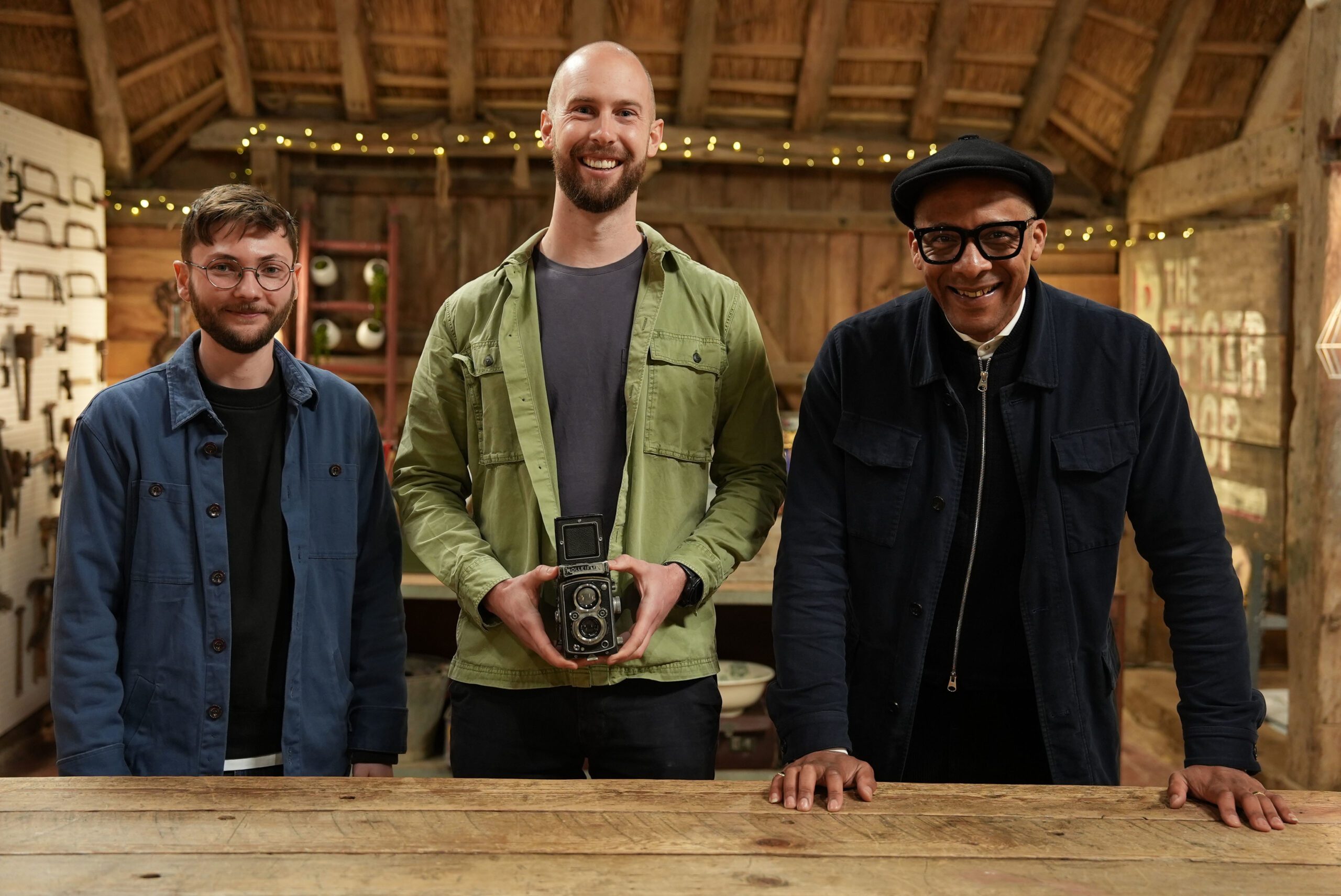 The Repair Shop experts including new Pierro