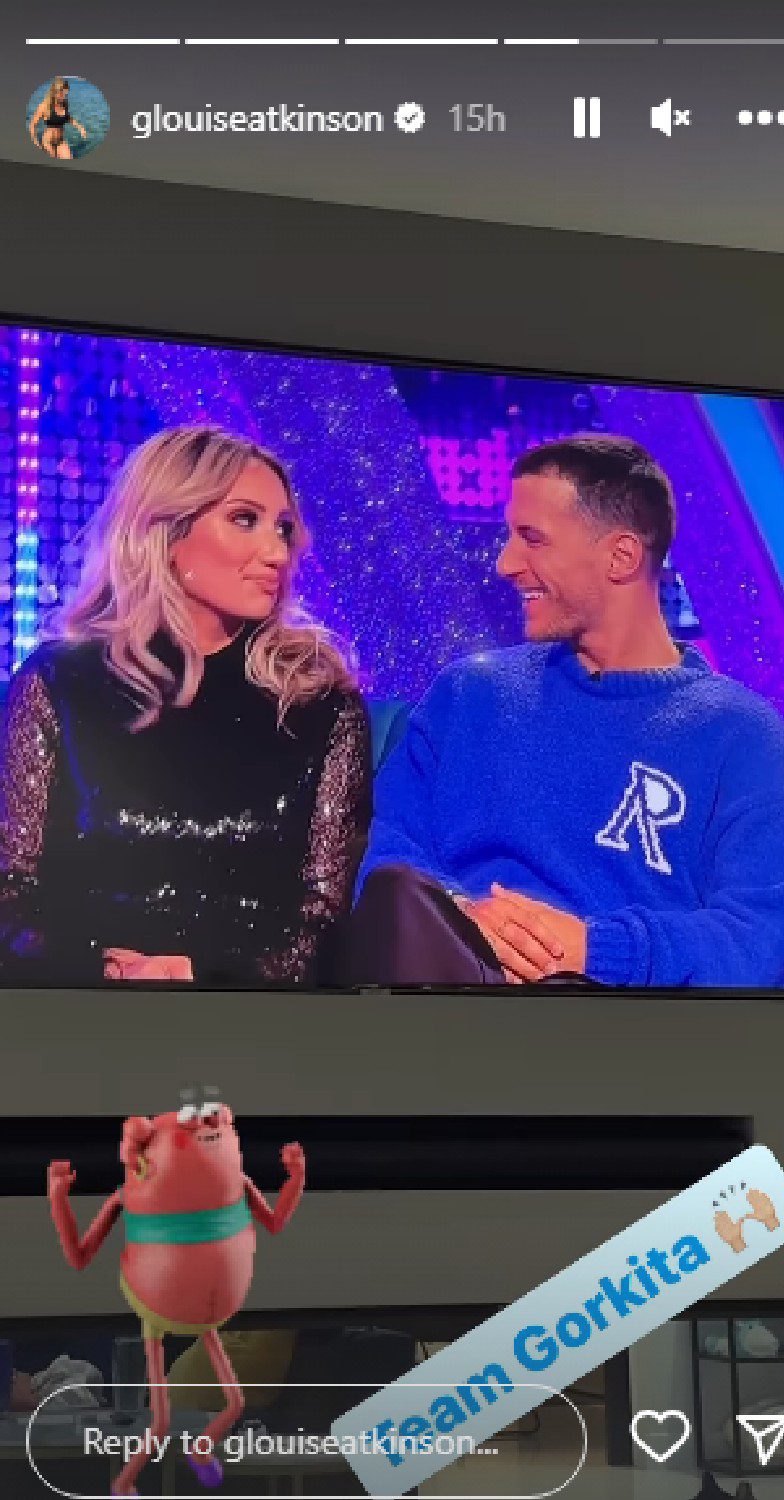 Gemma Atkinson supports Nikita Kanda and Gorka Marquez on Instagram