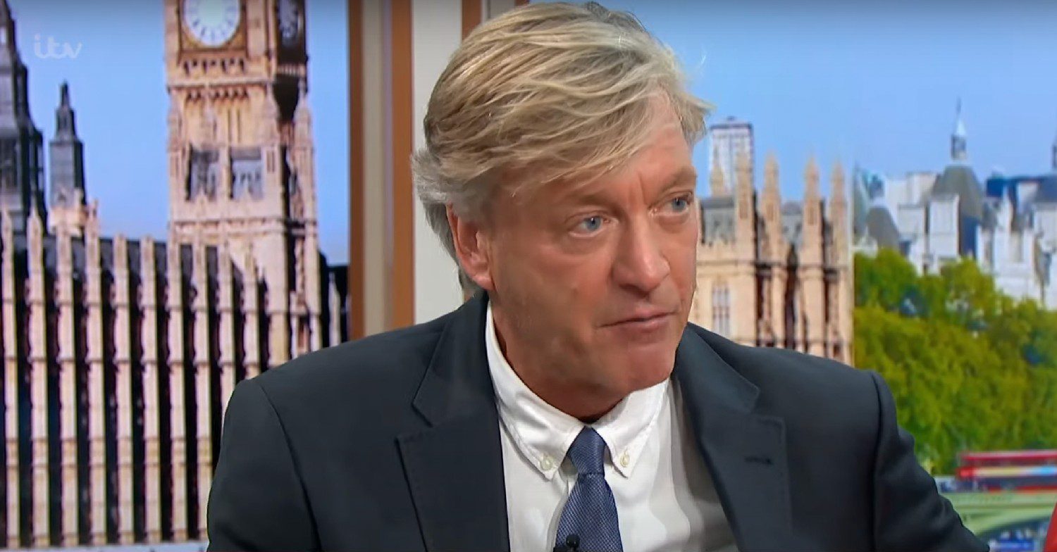 Richard Madeley hosting Good Morning Britain