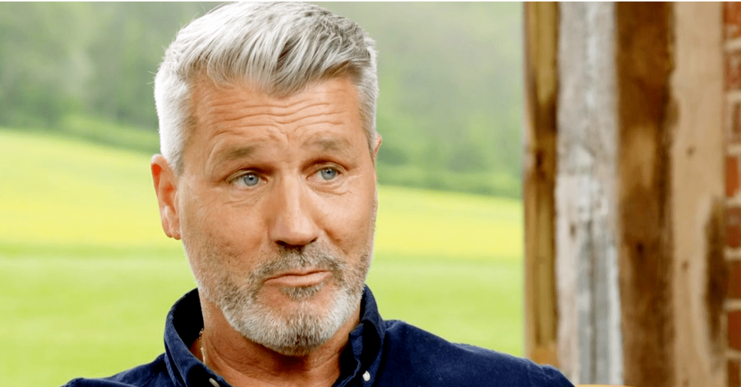 Roger looking thoughtful on My Mum Your Dad 