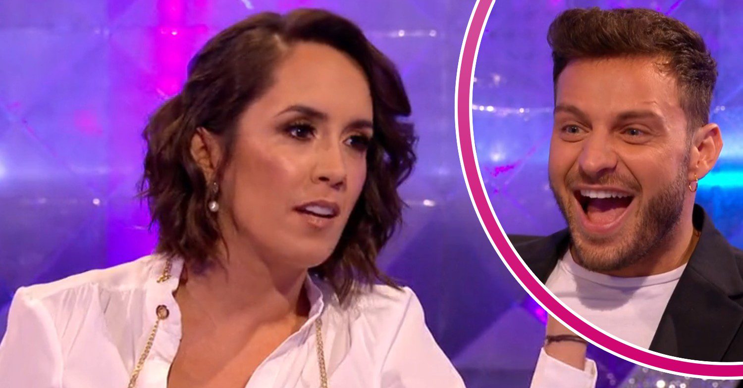 Janette Manrara and Vito Coppola on Strictly It Takes Two