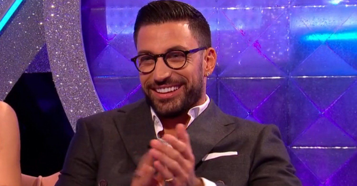 Strictly Come Dancing professional dancer Giovanni Pernice in glasses smiling while on the TV show It Takes Two