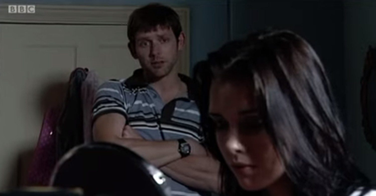 Tony talks to Whitney on EastEnders