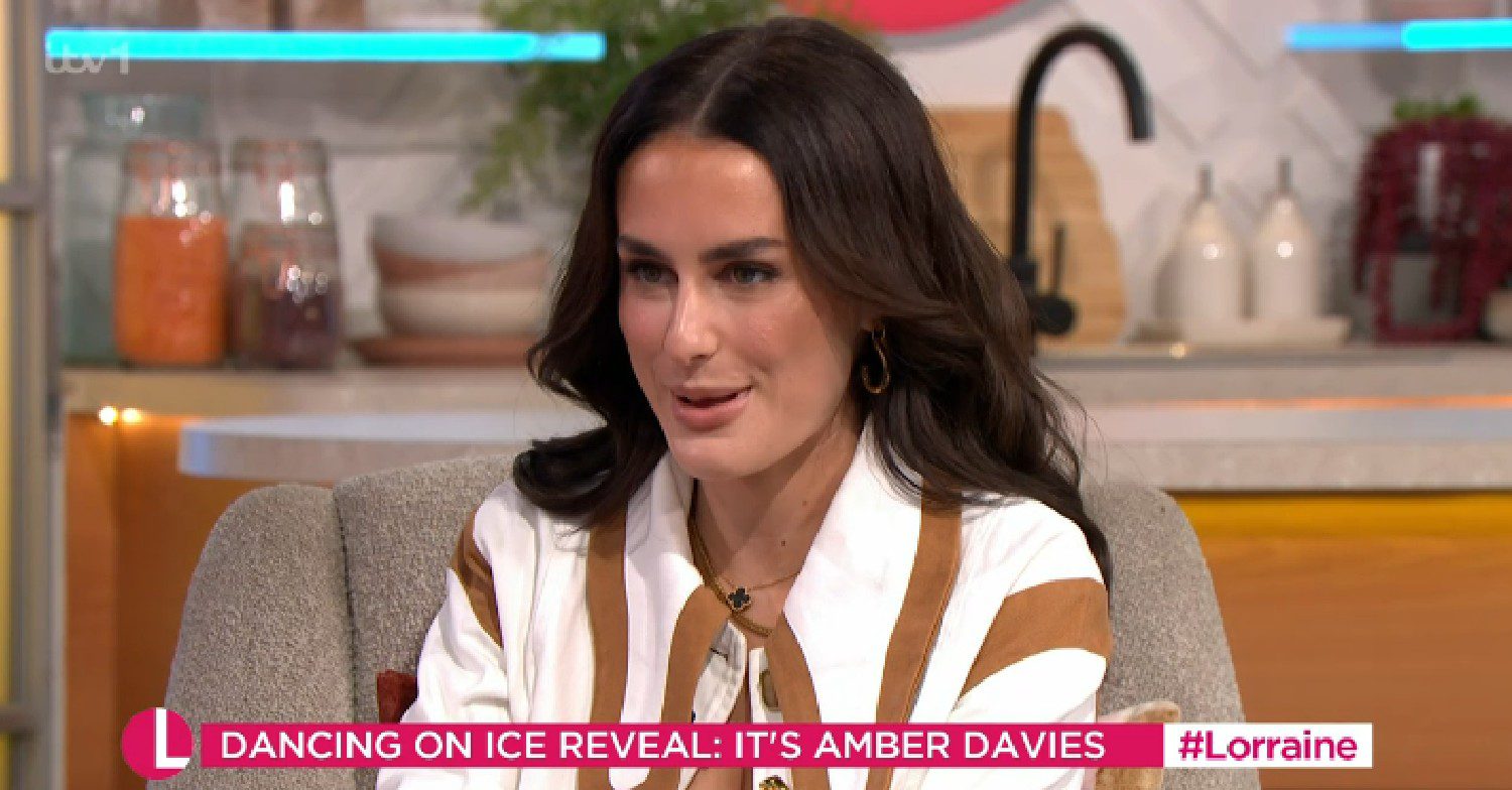 Amber Davies on Lorraine