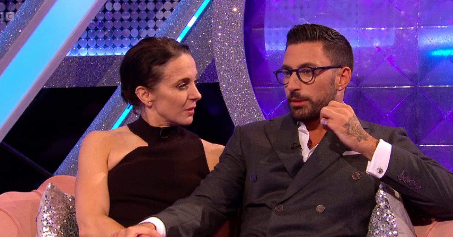 Amanda Abbington and Giovanni Pernice on It Takes Two