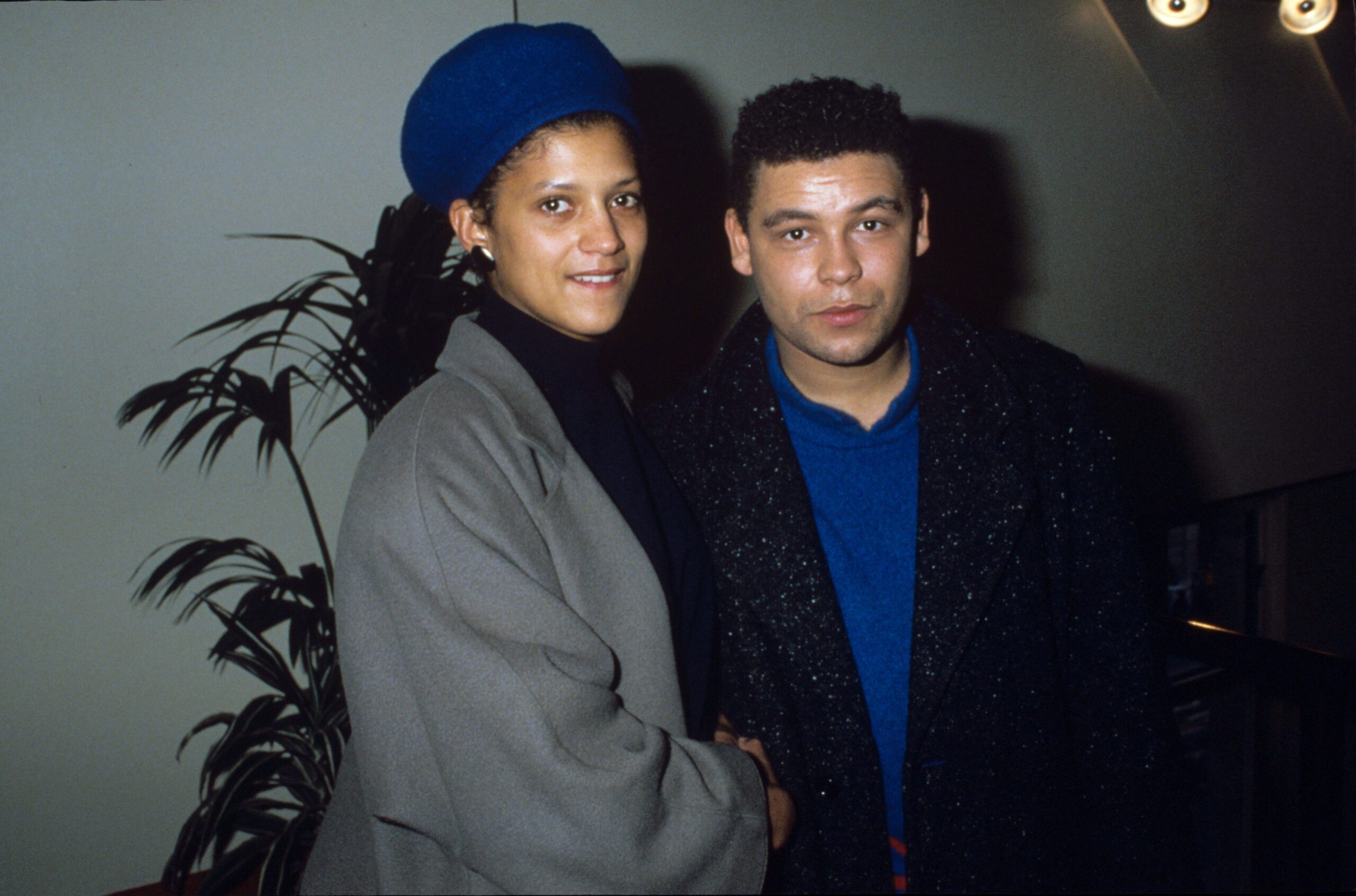 Cathy Tyson and her then husband Craig Charles