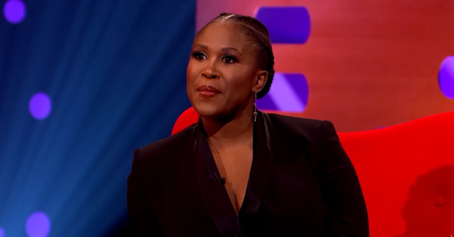 Motsi Mabuse talking on the Graham Norton show (Credit: BBC/YouTube)