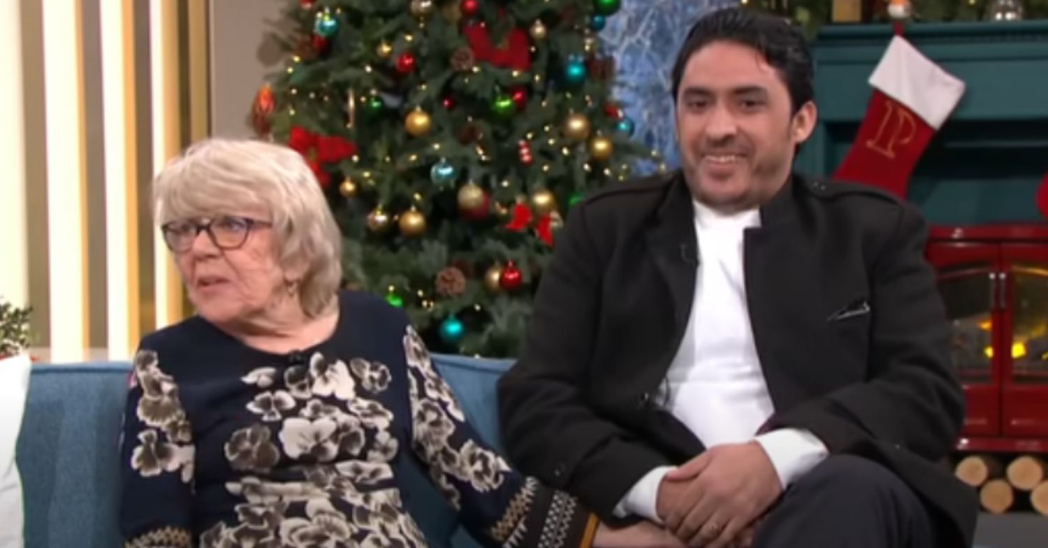 Iris and Mohamed on This Morning