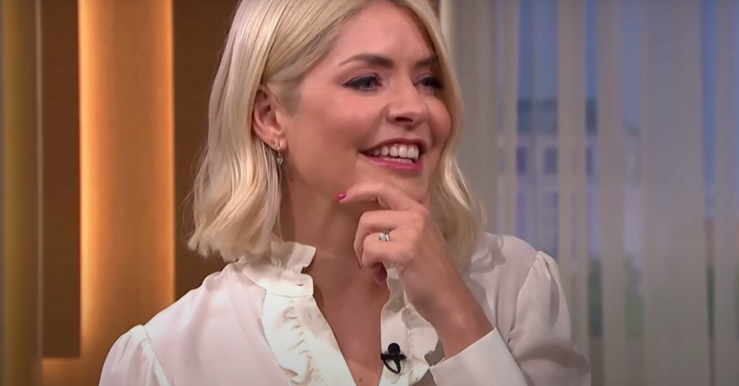 Holly Willoughby talks to co-host Ben Shepherd