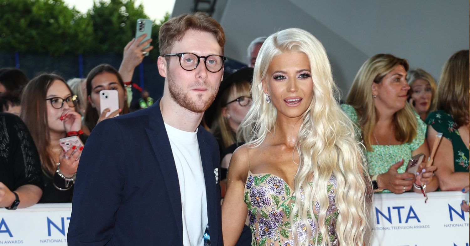 Danielle Harold and Jamie Borthwick on the red carpet