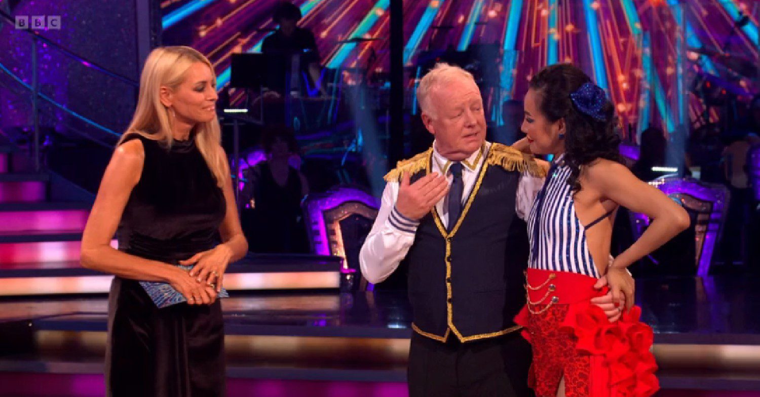 Les Dennis and Nancy Xu leave Strictly alongside Tess Daly