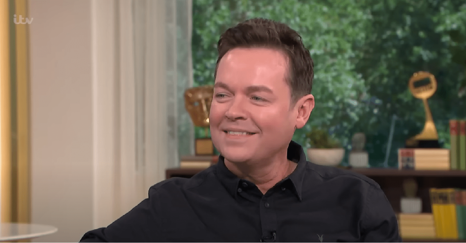 Stephen Mulhern smiling on This Morning
