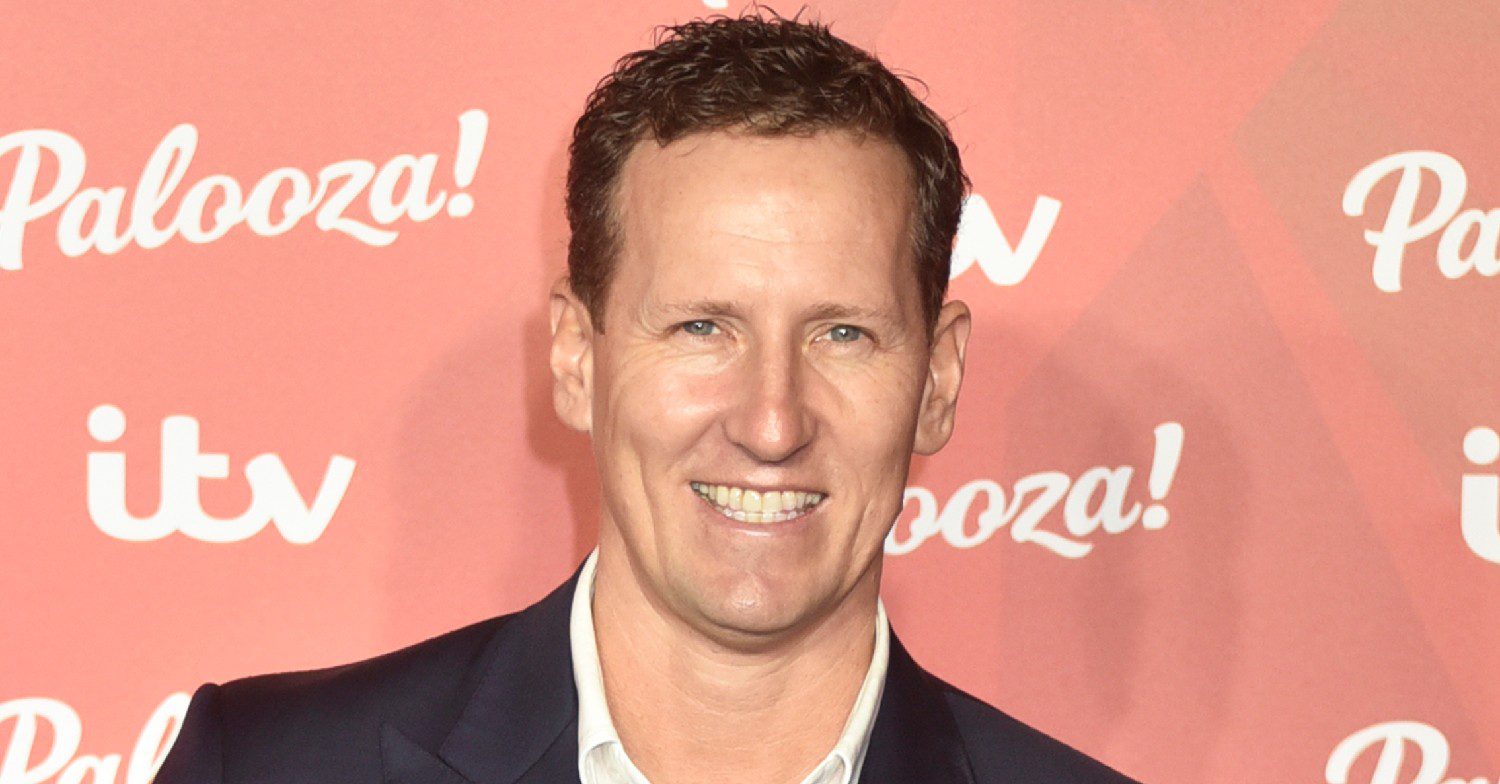 Brendan Cole smiling at ITV Palooza