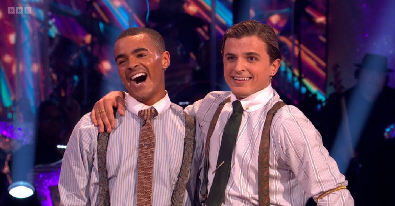 Layton Williams and Nikita Kuzmin on Strictly