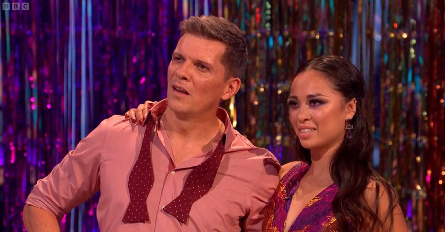 Nigel Harman and Katya Jones 