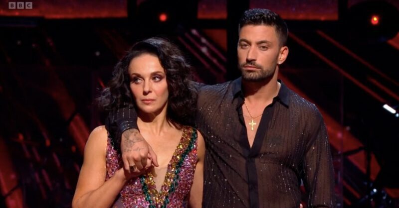 Strictly Come Dancing stars Amanda and Giovanni