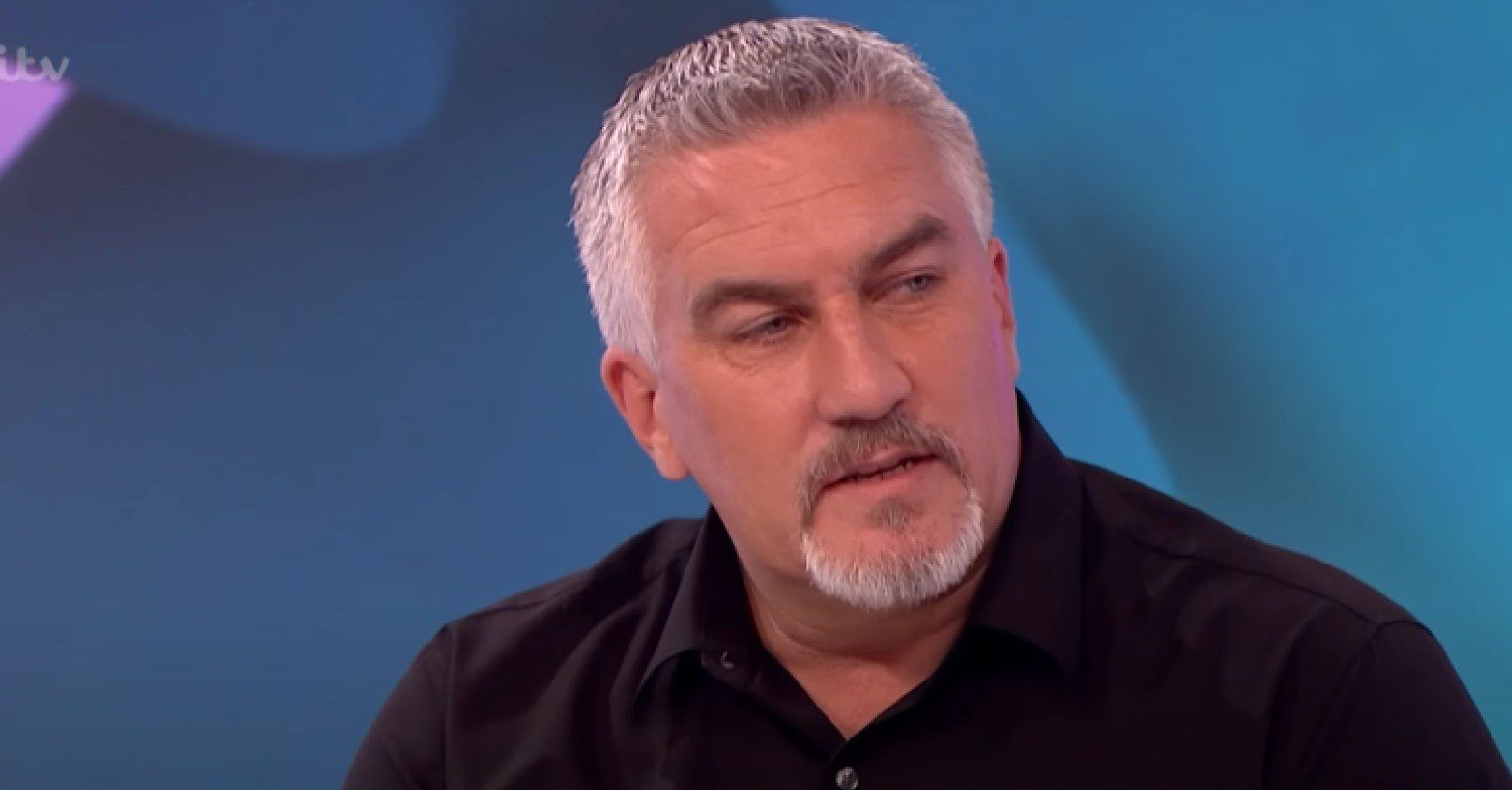 Paul Hollywood looks serious on Loose Women
