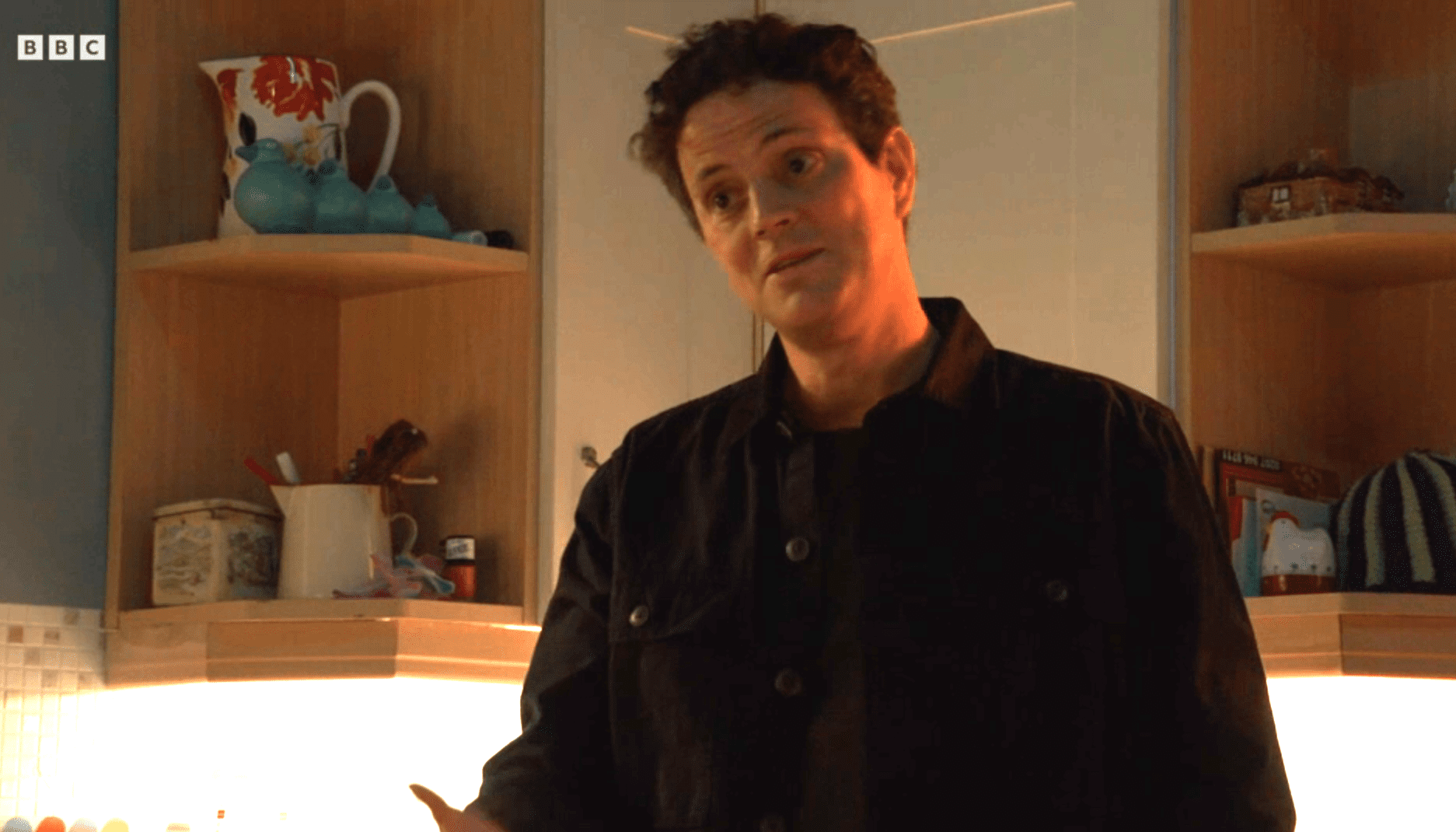 EastEnders' Theo looks pleading 