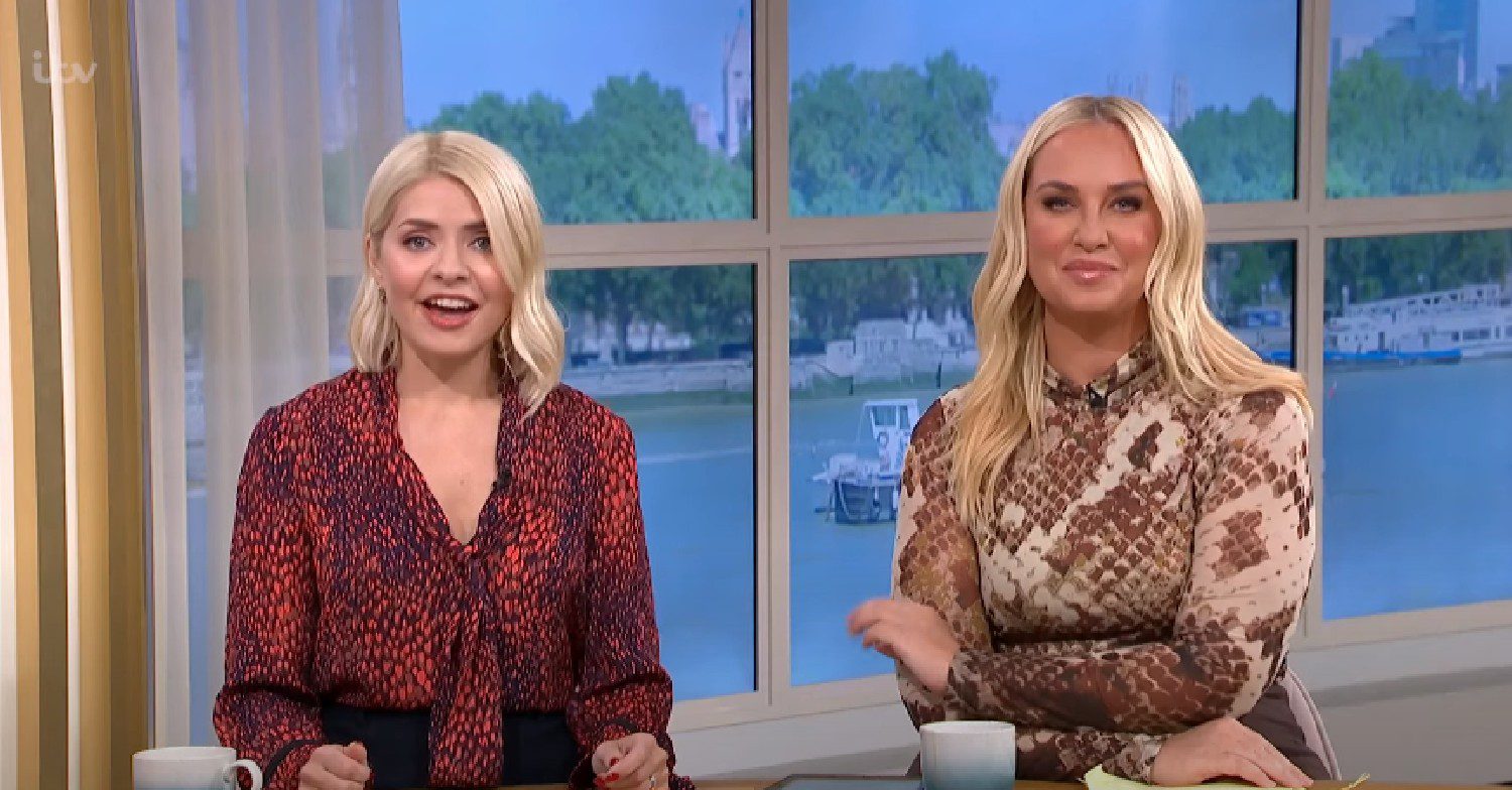 Holly Willoughby and Josie Gibson on This Morning