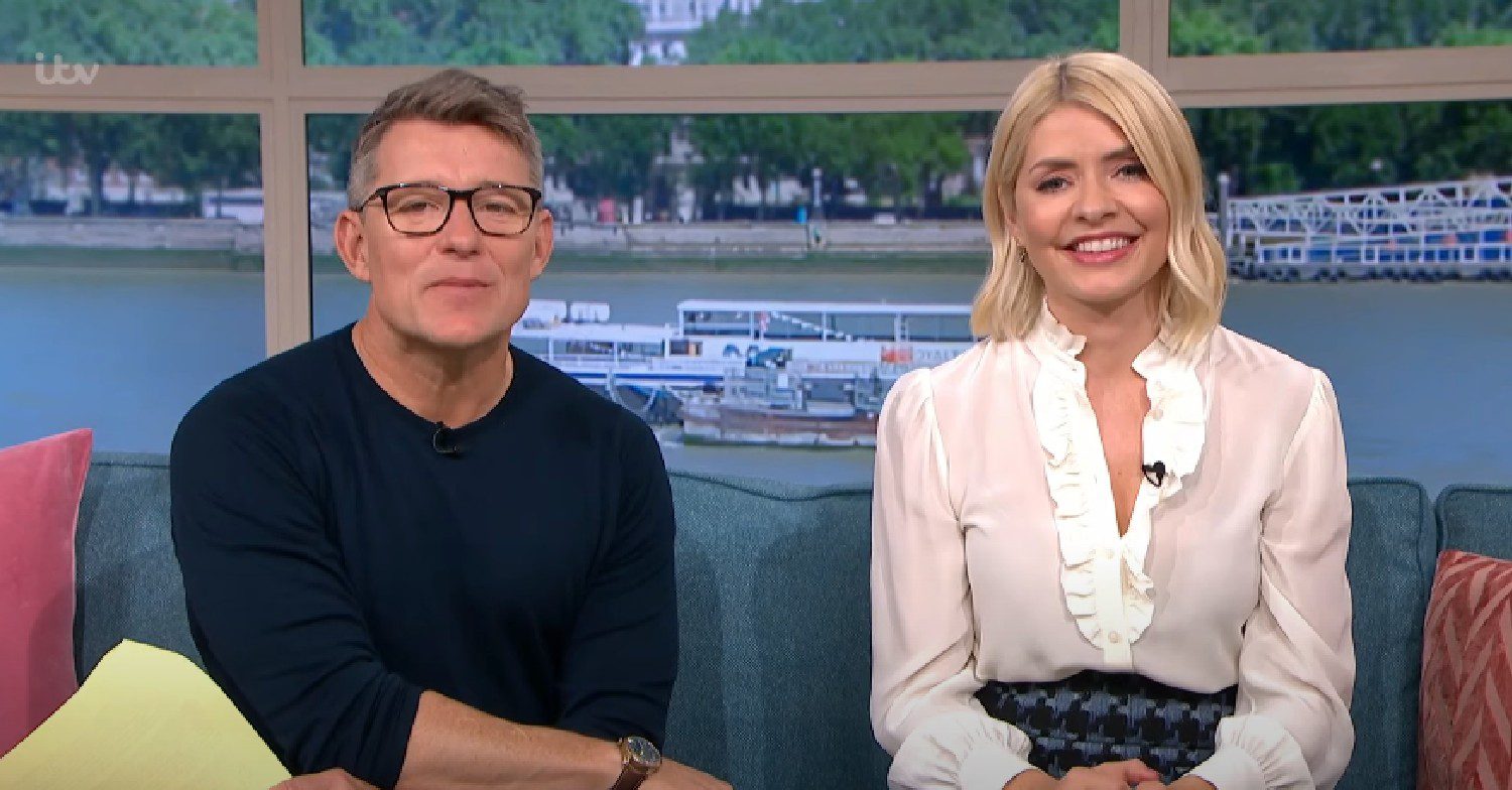 Ben Shephard and Holly Willoughby hosting This Morning