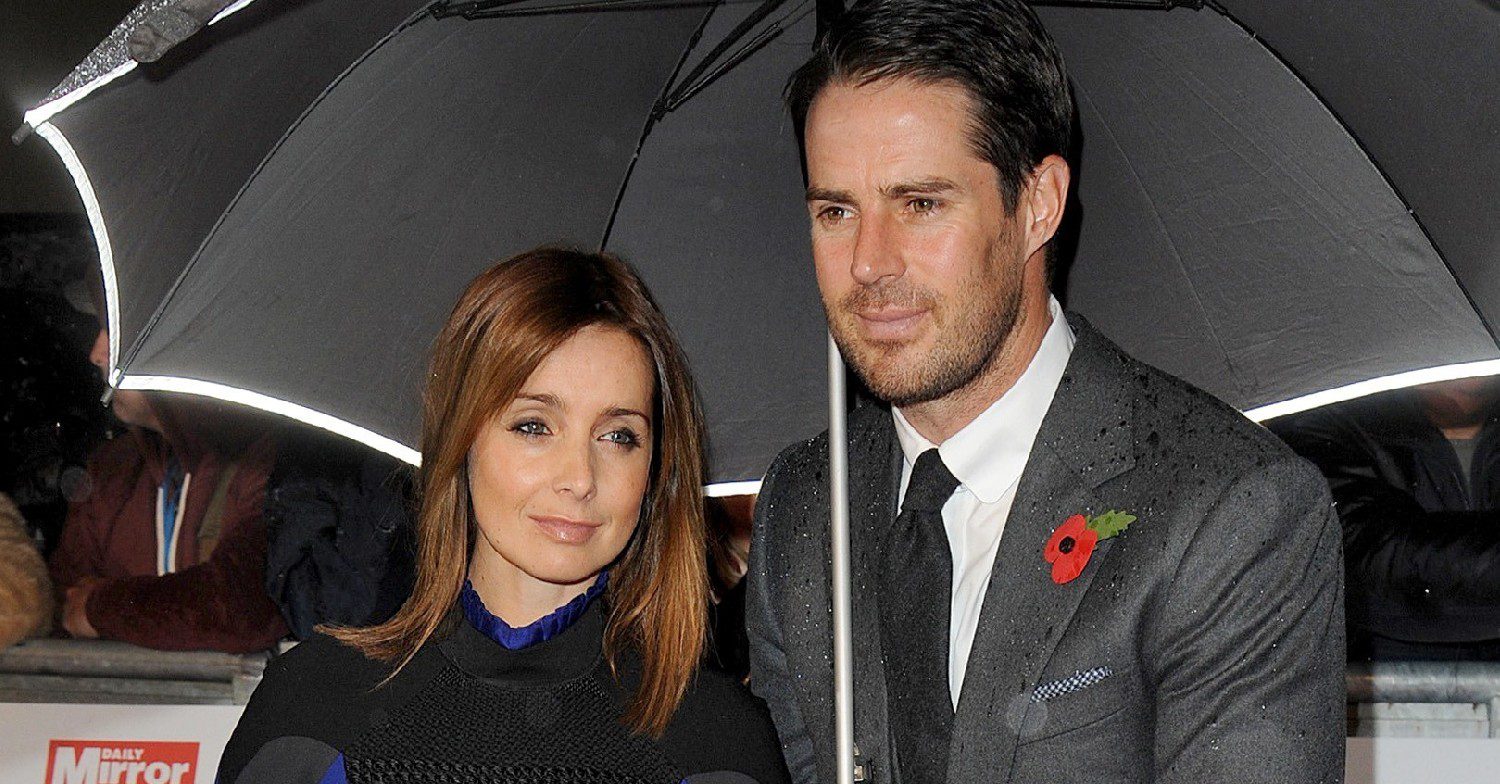 Louise and Jamie Redknapp posing