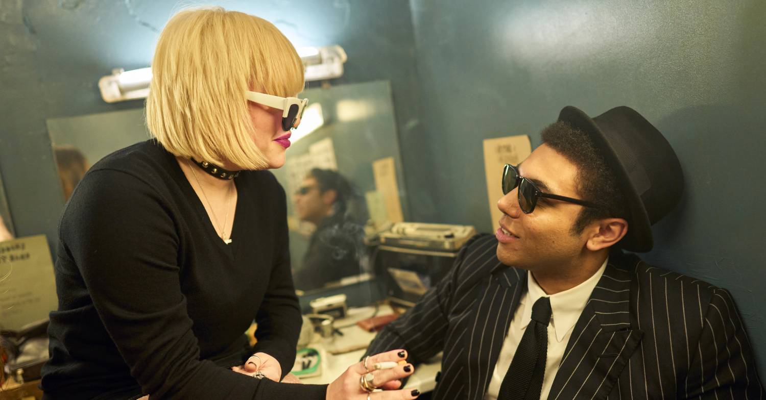 Jeannie Keefe (EVE AUSTIN) and Dante Williams (LEVI BROWN) (Credit: BBC / Banijay Rights / Kudos)