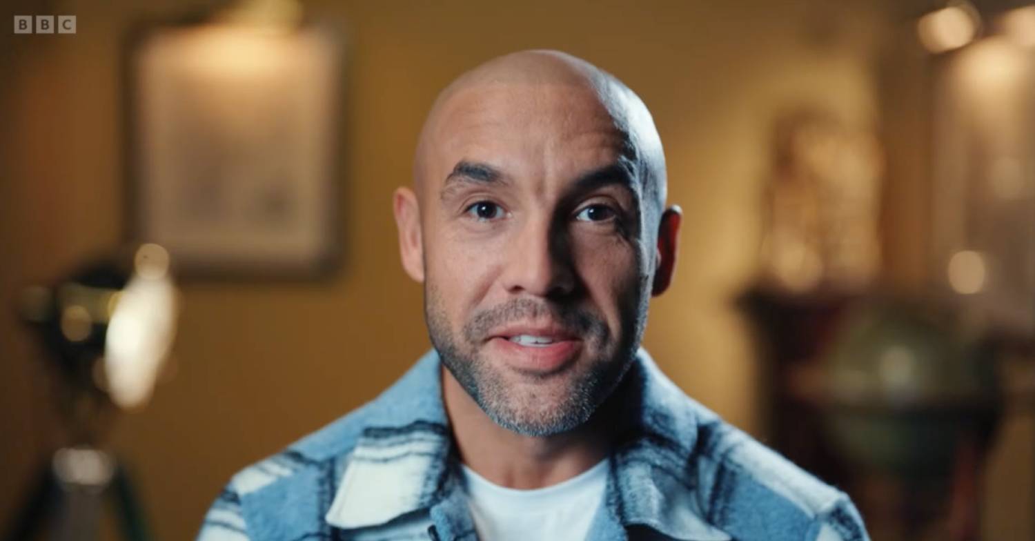 Alex Beresford speaks to camera