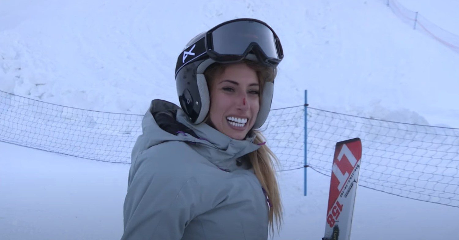 Stacey Solomon on The Jump in 2015