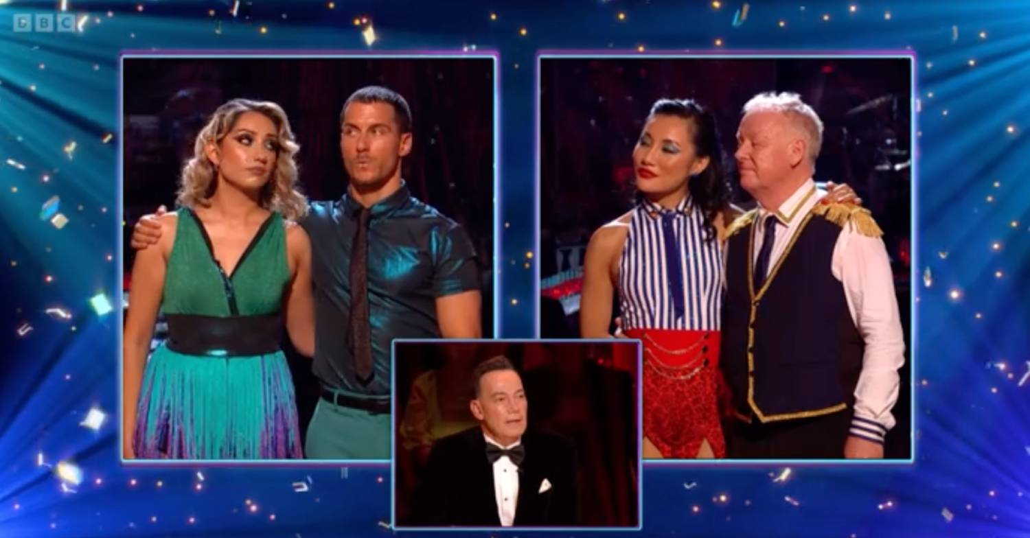 Nikita Kanda and Gorka Marquez face Nancy Xu and Les Dennis in the first Strictly 2023 dance off