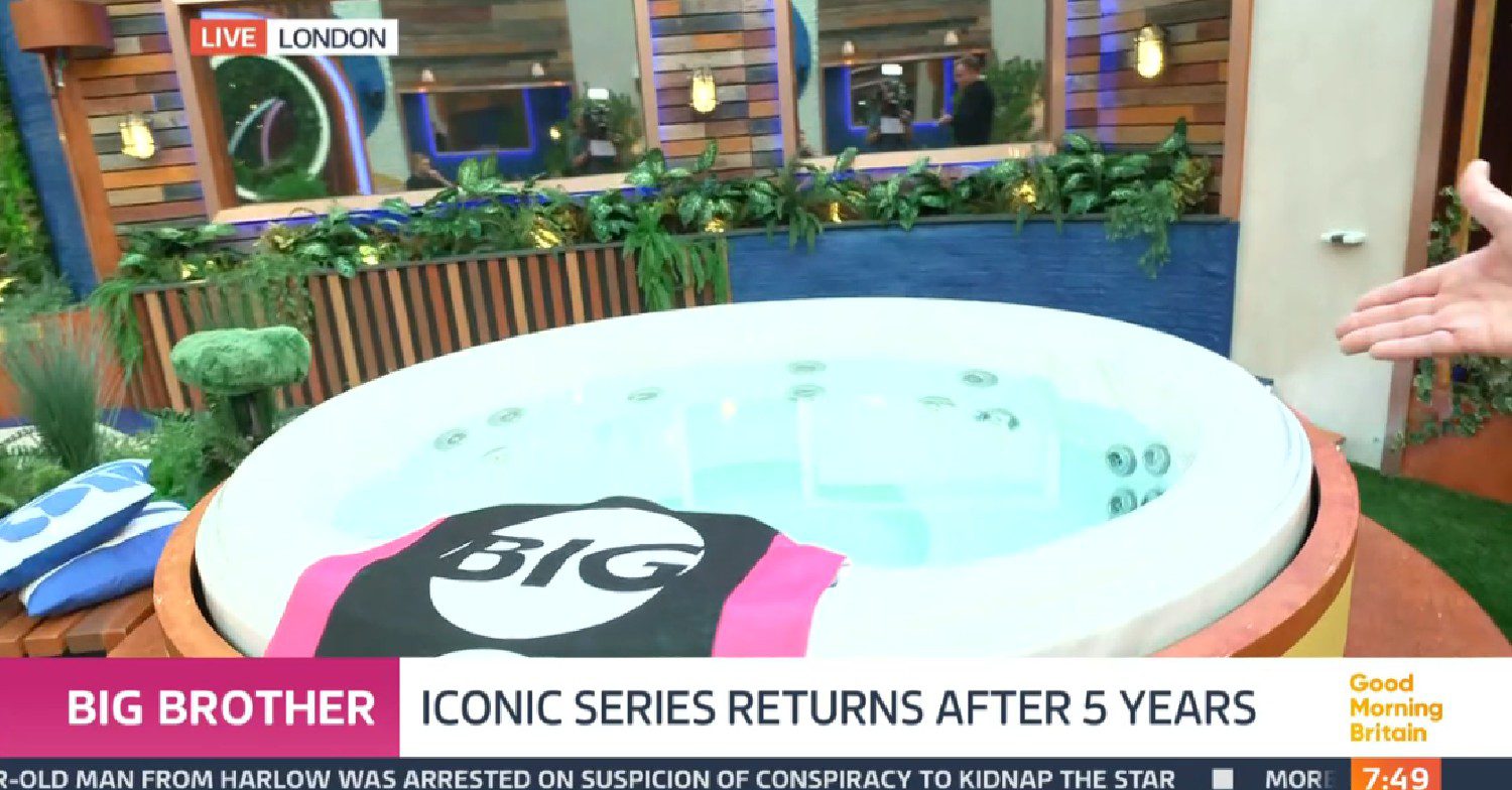 Hot tub in the Big Brother 2023 house