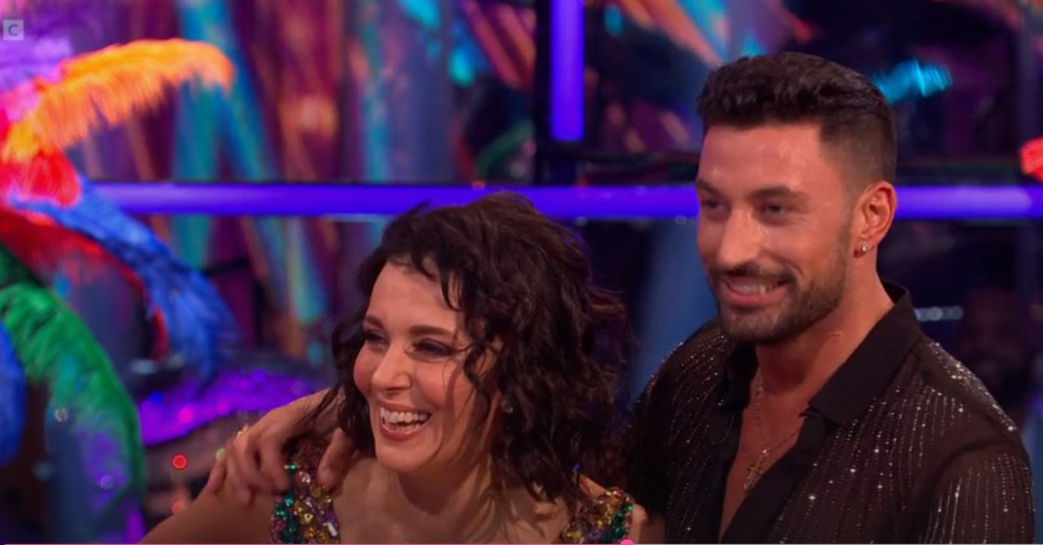 Amanda Abbington and Giovanni Pernice on Strictly