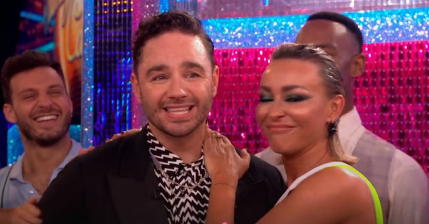 Adam Thomas and Luba Mushtuk on Strictly
