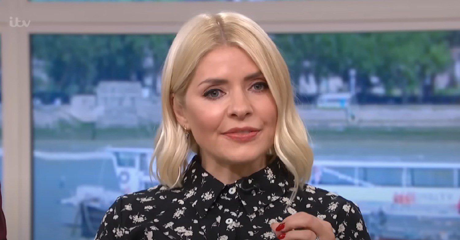 Holly Willoughby talking on This Morning