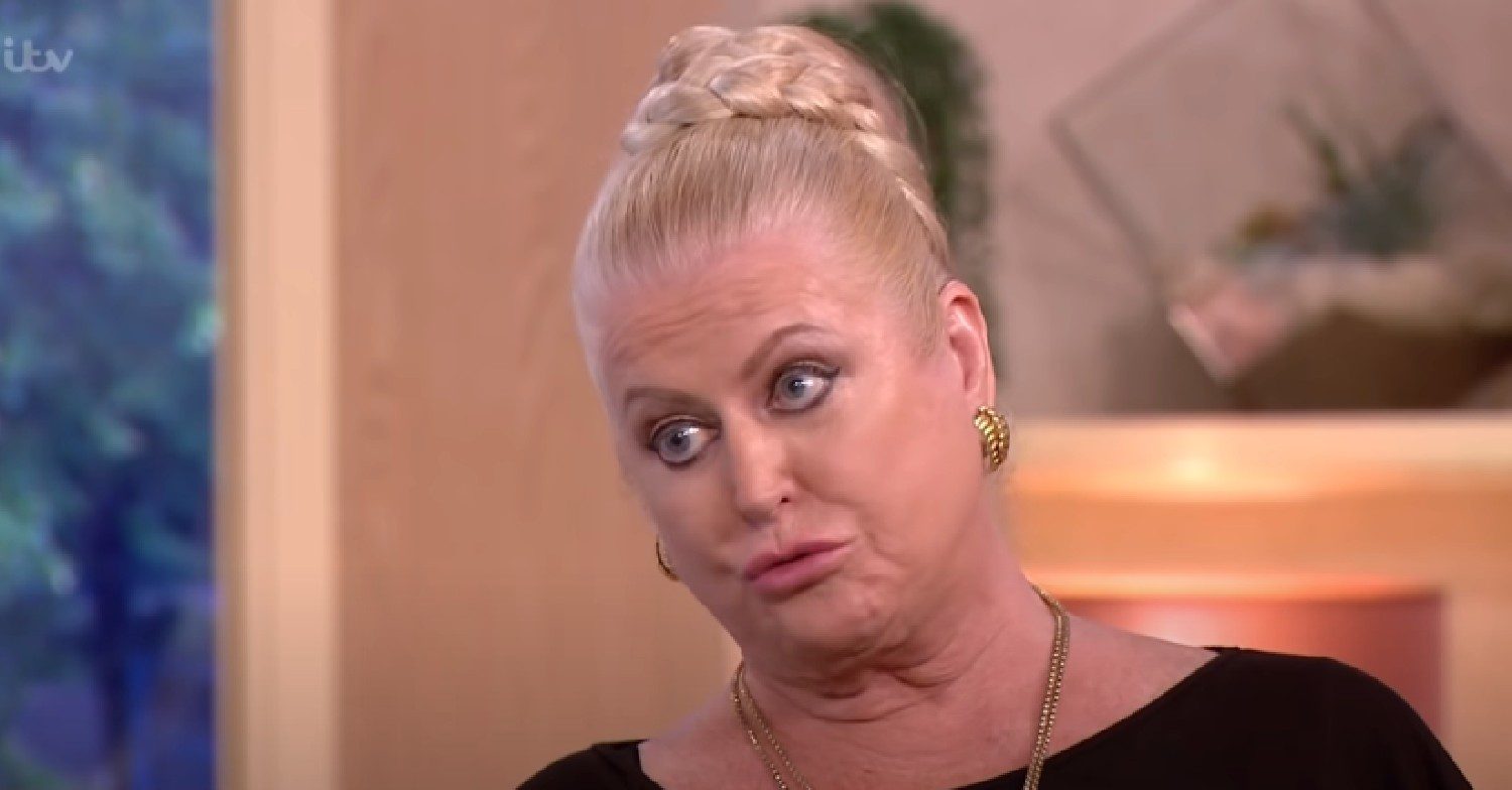 Kim Woodburn speaking on This Morning