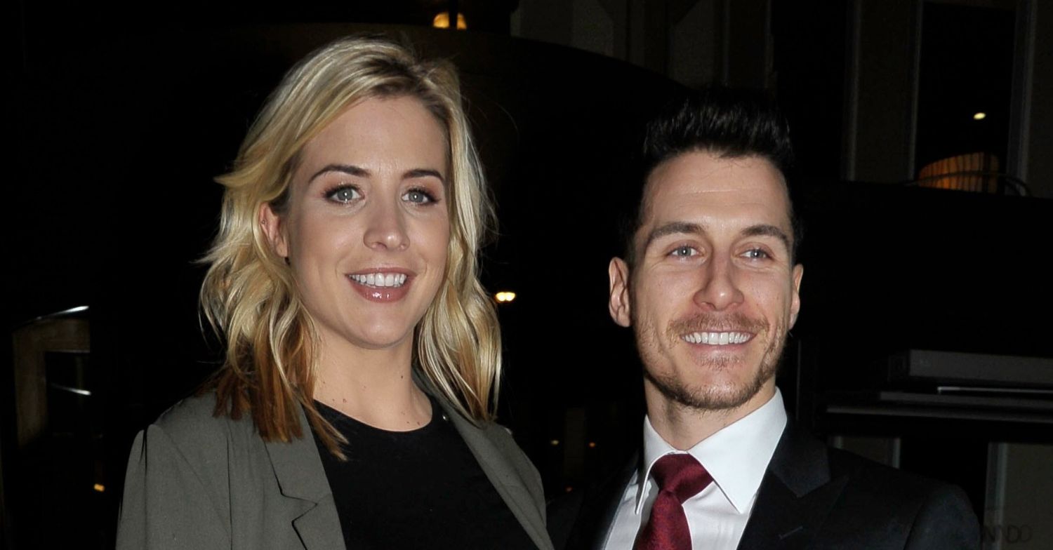 Gemma Aitkinson and Gorka Márquez smiling