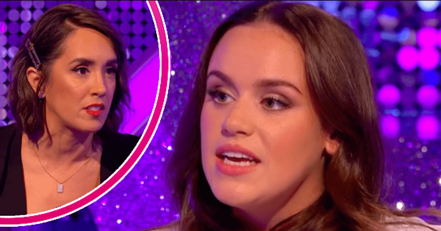 Ellie Leach and Janette Manrara on Strictly It Takes Two