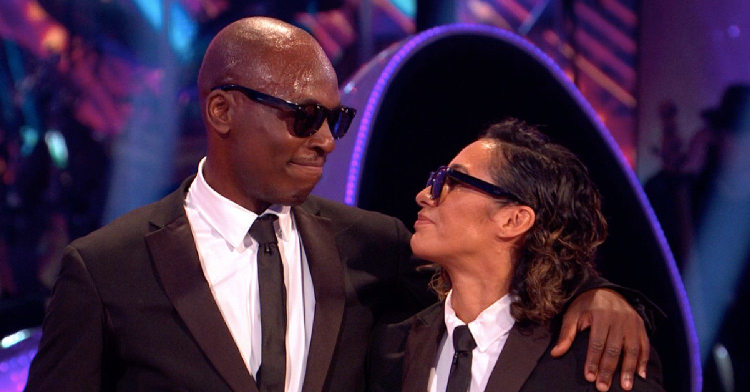 Eddie and Karen on Strictly 2023