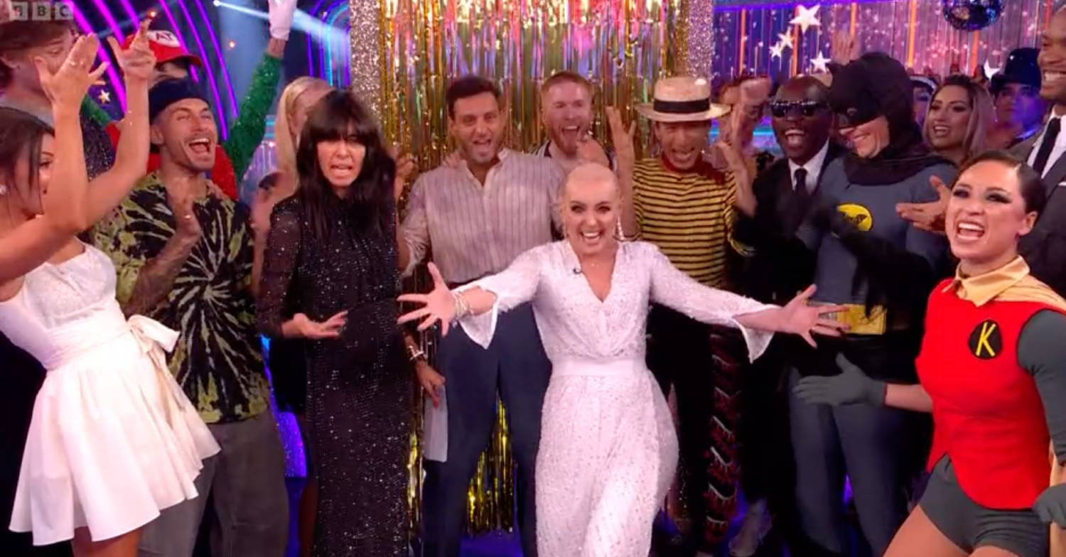 Amy Dowden appears on Strictly Come Dancing