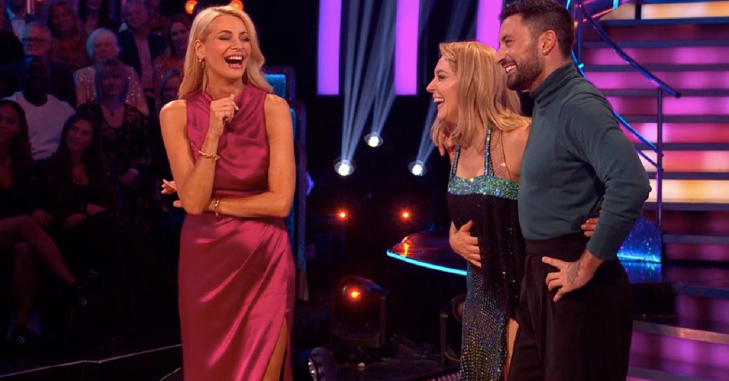Amanda and Giovanni on Strictly 2023 