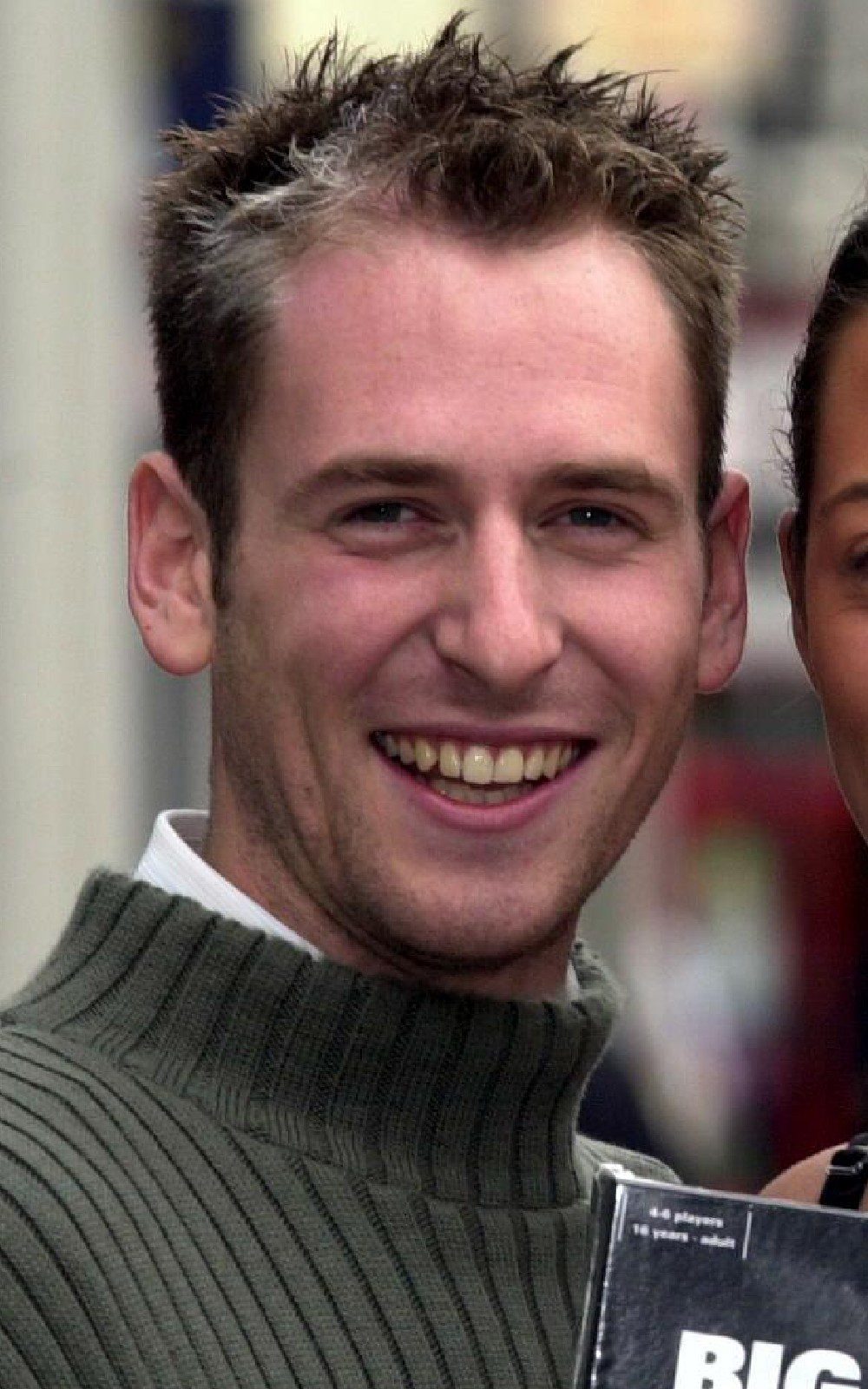 Big Brother 1 star Andy Davidson smiling