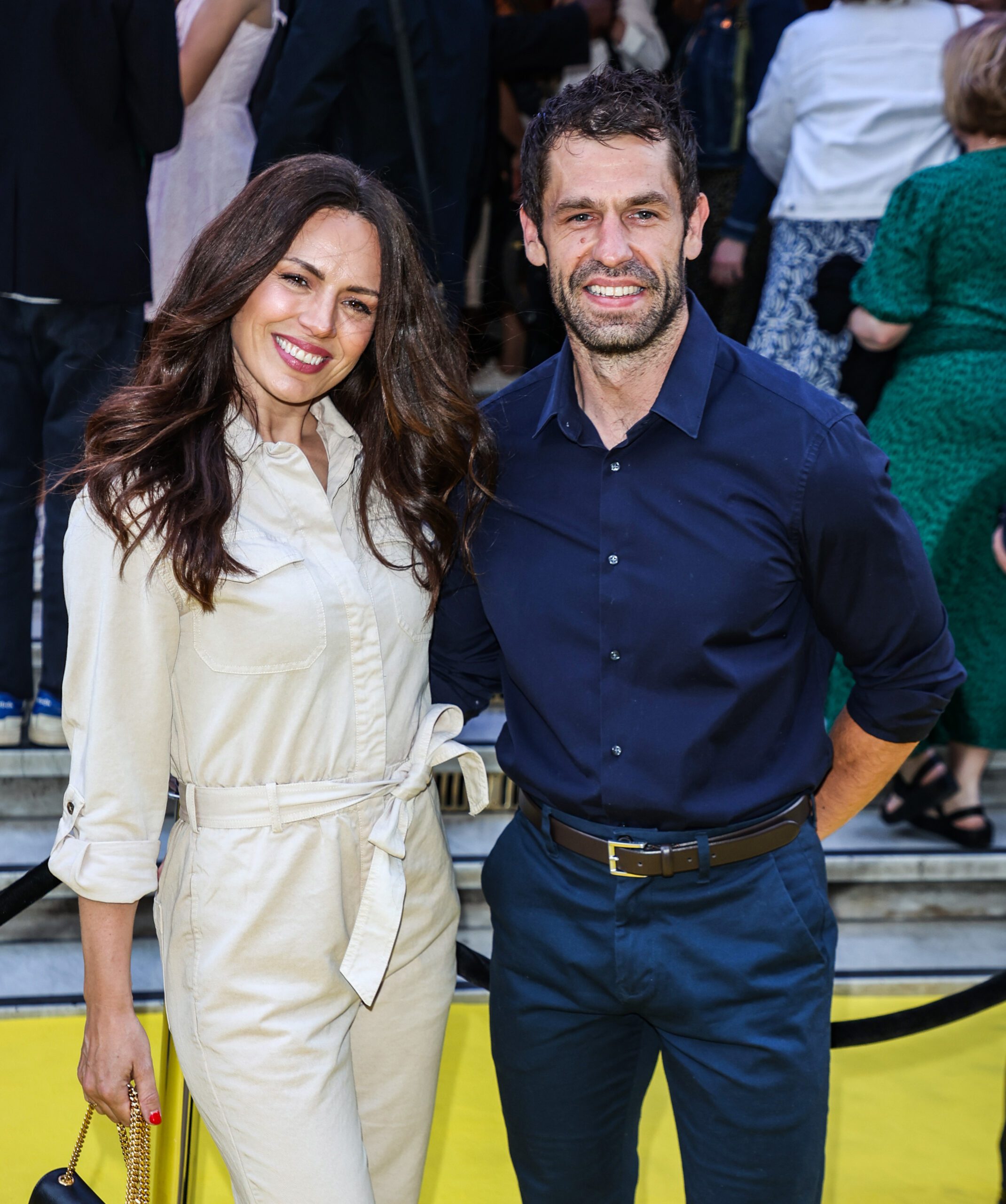 Kelvin Fletcher and wife Liz 