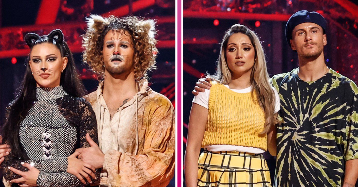 Graziano Di Prima and Zara McDermott in dance off with Gorka Marquez and Nikita Kanda on Strictly