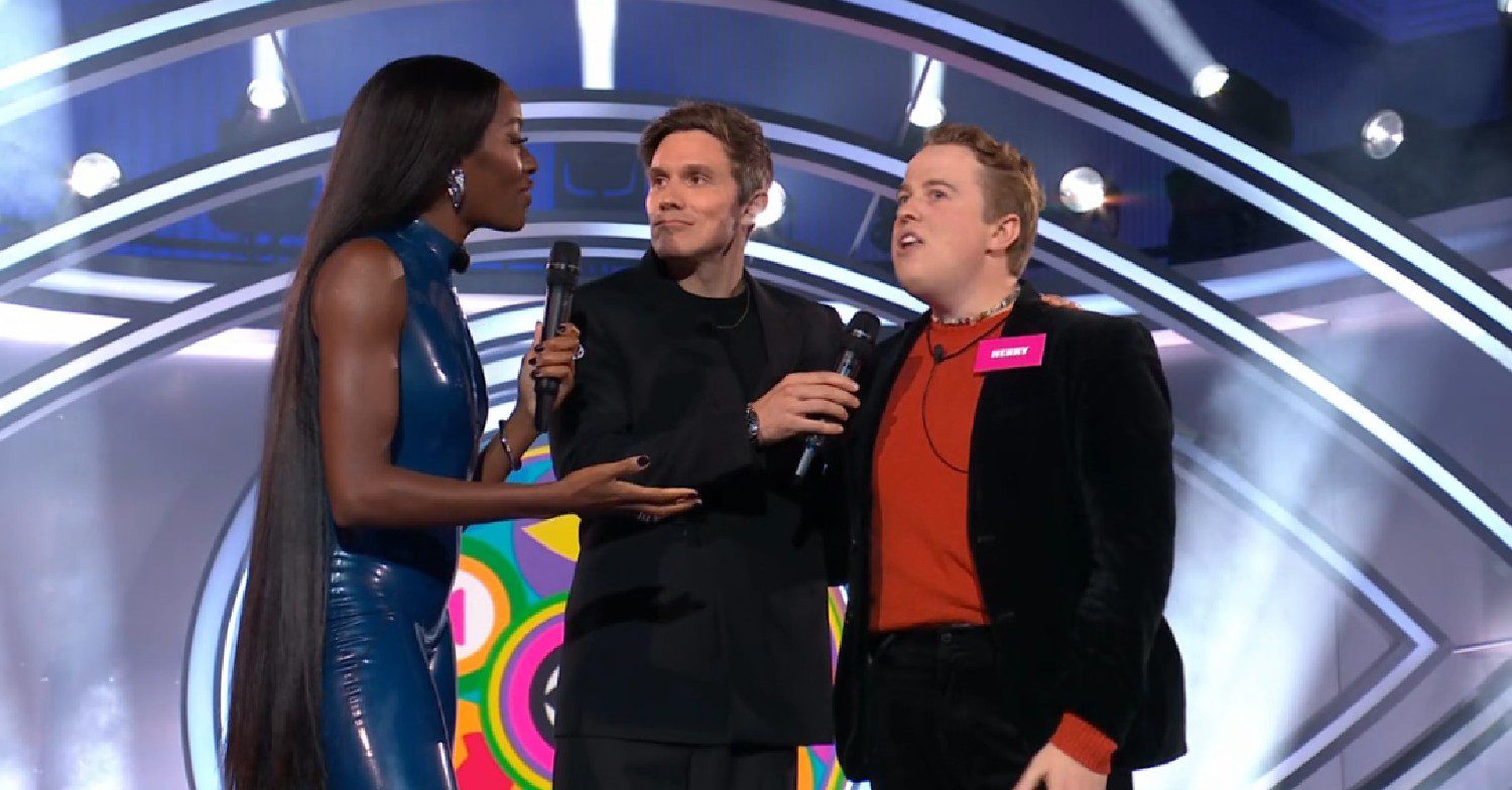 Henry talking to the Big Brother 2023 hosts