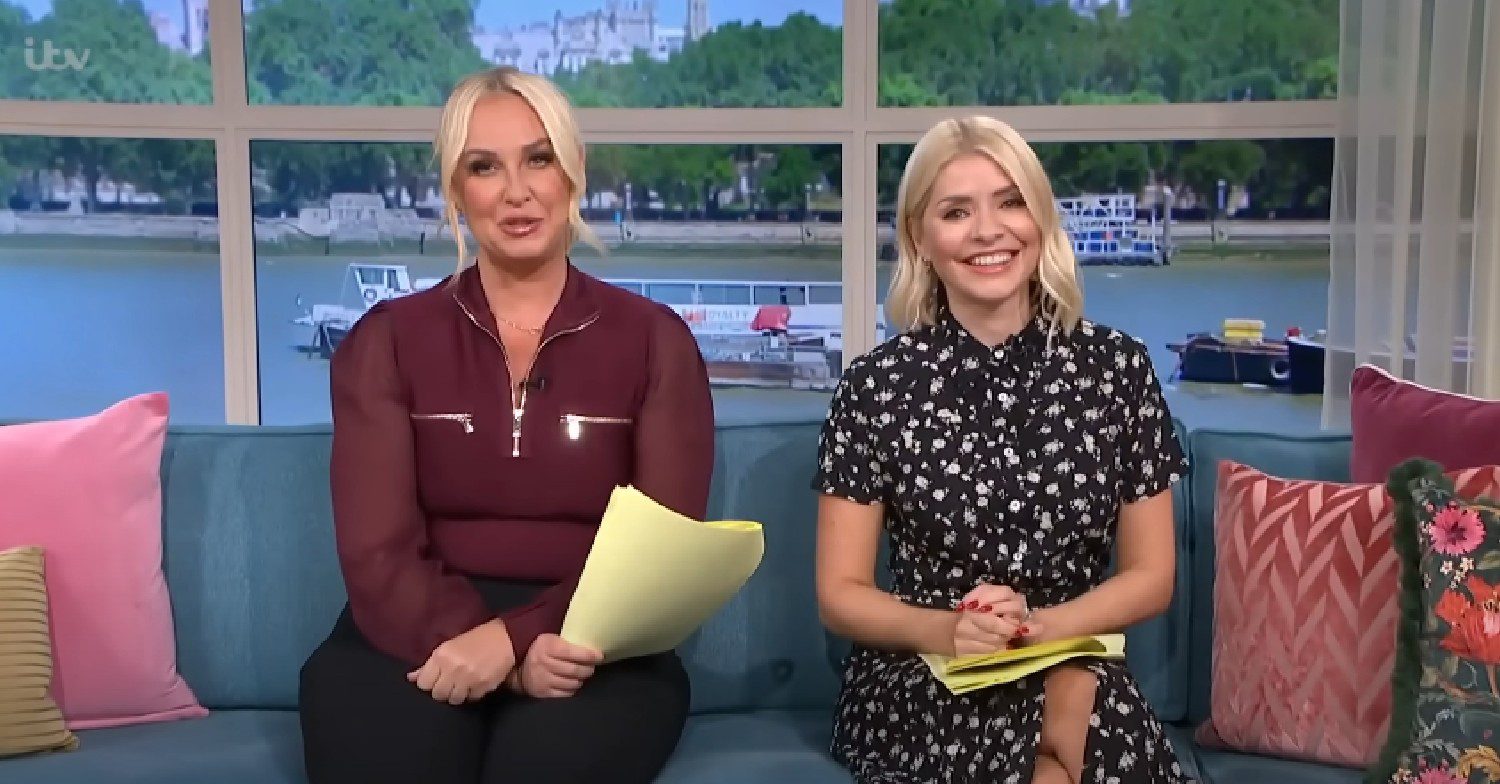 Josie Gibson and Holly Willoughby on This Morning