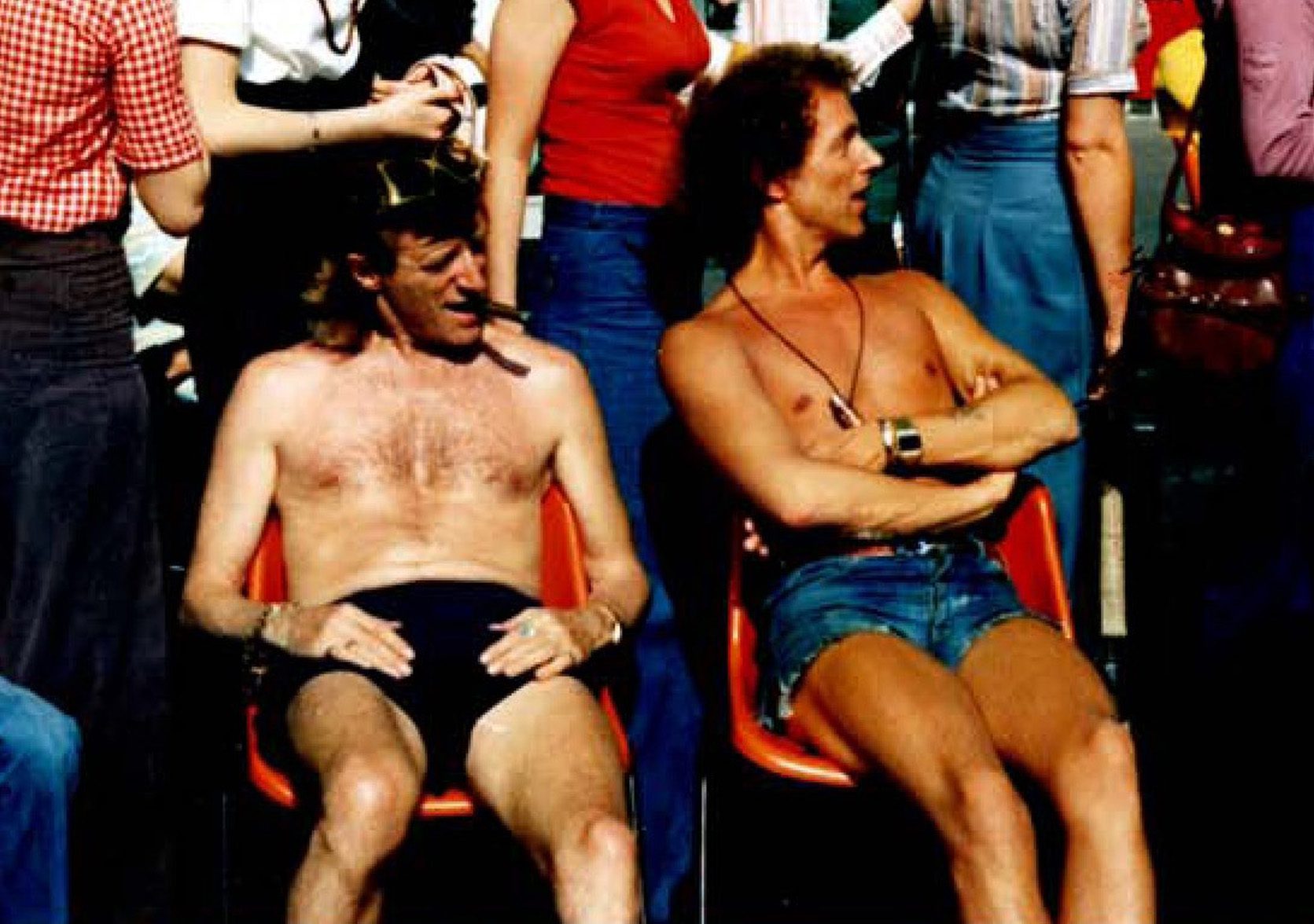 Jimmy Savile with Ray Teret 